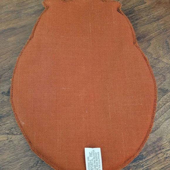 Vintage 1980 Cloth Owl Hot Pad Pot Holder Trivet W-C Imports - Picture 4 of 6